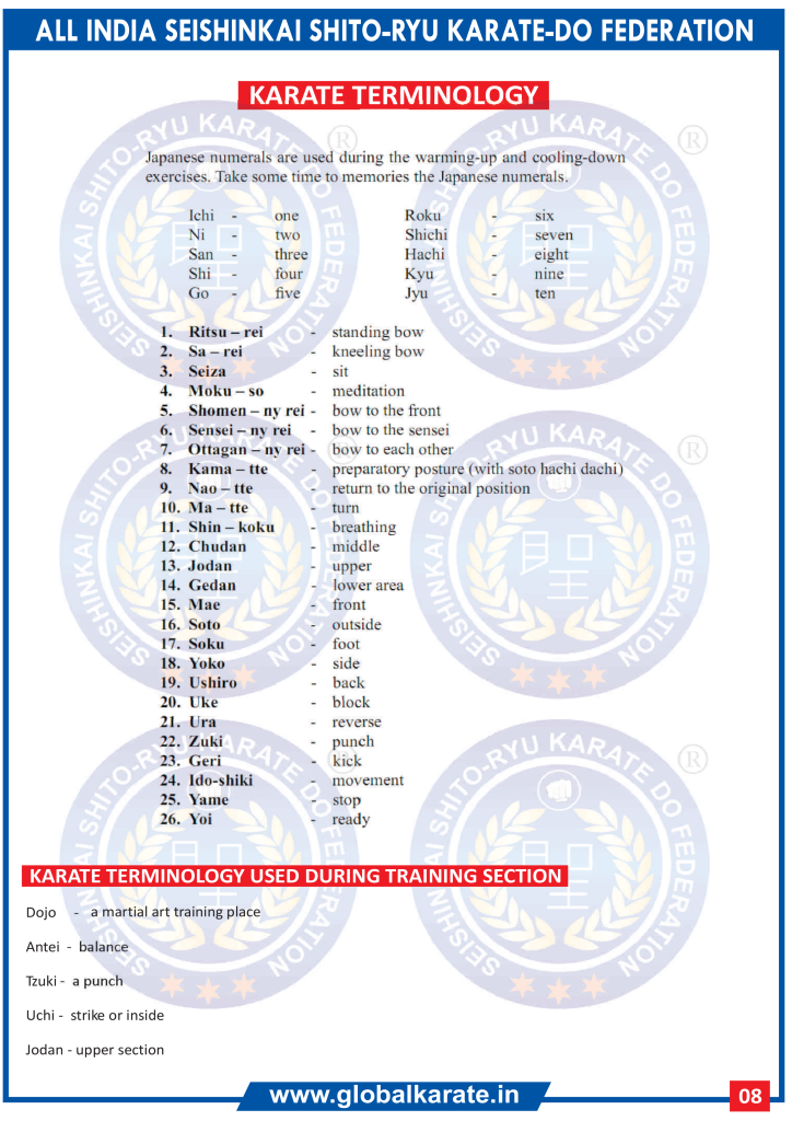 Syllabus Global Karate